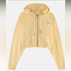 🔥LAST ONE🔥 NWT Dairy Boy Limited Edition Milk Bottle Cropped Zip Hoodie
